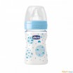 Бутылочка Chicco Well-Being Boy 150 мл с 0 мес арт. ЧК000012237 - Интернет-магазин детских товаров Зайка моя Екатеринбург