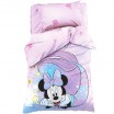 Комплект постельного белья Disney Minnie Mermaid, Минни Маус 1,5 сп, арт. 4671425 - Интернет-магазин детских товаров Зайка моя Екатеринбург