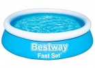 Бассейн надувной Bestway Fast Set, 183*51 см, арт. 57392 - Интернет-магазин детских товаров Зайка моя Екатеринбург