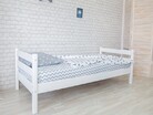 Кровать одноярусная Мир мебели "Сонечка" из массива - Интернет-магазин детских товаров Зайка моя Екатеринбург
