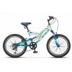 Велосипед горный двухподвесный Stels Mustang V, V010, рама 13", 6 ск., 20" - Интернет-магазин детских товаров Зайка моя Екатеринбург