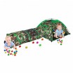 Игровой Дом Pituso + 100 шаров Милитари+туннель,270*120*72см, арт. J1104 - Интернет-магазин детских товаров Зайка моя Екатеринбург
