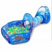 Игровой Дом Pituso + 100 шаров Океан (конус+туннель+сухой бассейн), 320*120*92 арт. J1088 - Интернет-магазин детских товаров Зайка моя Екатеринбург