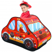 Игровой Дом Pituso + 50 шаров Пожарная машина,118*72*68 см арт. J1114 - Интернет-магазин детских товаров Зайка моя Екатеринбург