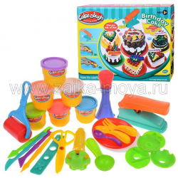 Масса для лепки – тесто «Тортики». Арт. 25107 - Интернет-магазин детских товаров Зайка моя Екатеринбург