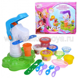 Тесто для лепки "MULTIART" "Фабрика мороженое" Winx. Арт. 11656Winx - Интернет-магазин детских товаров Зайка моя Екатеринбург