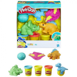 Игровой набор Малыши-Динозаврики Hasbro Play-Doh арт. E1953 - Интернет-магазин детских товаров Зайка моя Екатеринбург