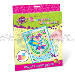 Витражная аппликация "Фея" (детали из силикона, основа на присосках). Арт. Т3452 - Интернет-магазин детских товаров Зайка моя Екатеринбург