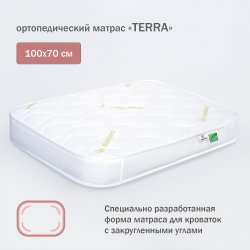 Матрас Terra 100х70 см - Интернет-магазин детских товаров Зайка моя Екатеринбург
