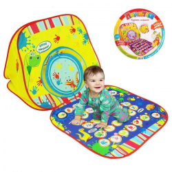 Палатка-домик Изучаем алфавит с игрой-бродилкой арт. 1043837 - Интернет-магазин детских товаров Зайка моя Екатеринбург