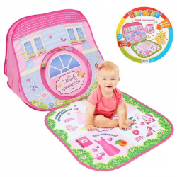 Палатка-домик принцессы с полем для игры арт. 1043847 - Интернет-магазин детских товаров Зайка моя Екатеринбург