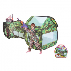 Игровая палатка Секретный объект с туннелем арт. 678882 - Интернет-магазин детских товаров Зайка моя Екатеринбург