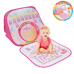 Палатка-домик Волшебное королевство с полем для игры + 2 фигурки для игры арт. 1043842 - Интернет-магазин детских товаров Зайка моя Екатеринбург