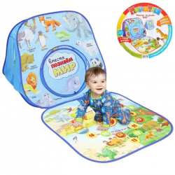 Палатка-домик Познаю мир с игрой-бродилко арт. 1043843 - Интернет-магазин детских товаров Зайка моя Екатеринбург