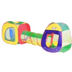 Игровая палатка Цвета радуги с туннелем, арт. 533157 - Интернет-магазин детских товаров Зайка моя Екатеринбург