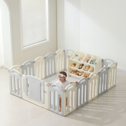 Манеж UNIX Kids Ocean / Океан (151 x 151 см) серый - Интернет-магазин детских товаров Зайка моя Екатеринбург