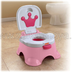 Горшок Королевский розовый Fisher-Price. BGP35. Арт. 1130964 - Интернет-магазин детских товаров Зайка моя Екатеринбург