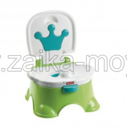 Горшок Королевский голубой Fisher-Price. BGP36. Арт. 1130965 - Интернет-магазин детских товаров Зайка моя Екатеринбург