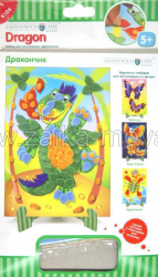 Набор для аппликации "Дракончик" AP00320 из фетра. Арт. 00320 - Интернет-магазин детских товаров Зайка моя Екатеринбург