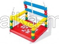 Детские качели пластмассовые  Стеллар (со спинкой) арт. 01308 - Интернет-магазин детских товаров Зайка моя Екатеринбург