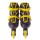 Роликовые коньки раздвижные Onlitop колеса PVC 64 мм, пластиковая рама, black/yellow - Интернет-магазин детских товаров Зайка моя Екатеринбург