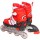 Коньки роликовые раздвижные Power Superb 6033M, красный, р-р M (35-38) колеса PVC - Интернет-магазин детских товаров Зайка моя Екатеринбург