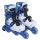 Роликовые коньки раздвижные, blue/black арт. 1231417 - Интернет-магазин детских товаров Зайка моя Екатеринбург