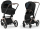 Коляска Cybex Priam IV 2 в 1 Deep Black/Rose Gold - Интернет-магазин детских товаров Зайка моя Екатеринбург