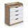 Комод раскладной Pituso Wood  80/4 ПВХ с шариковыми направляющими, 4 ящика - Интернет-магазин детских товаров Зайка моя Екатеринбург