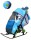 Санки-коляска Галактика Galaxy kids 3-4 арт. GK3-4 - Интернет-магазин детских товаров Зайка моя Екатеринбург